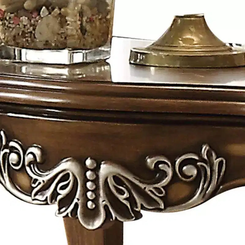 Acme Furniture Latisha Table d'appoint chêne antique