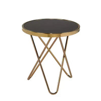 Table d'appoint Brassex Xavier Or Rose