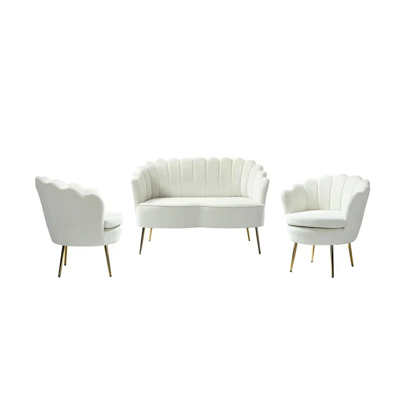 Ensemble Salon 3 Pièces Xabier 52 pouces par HULALA HOME