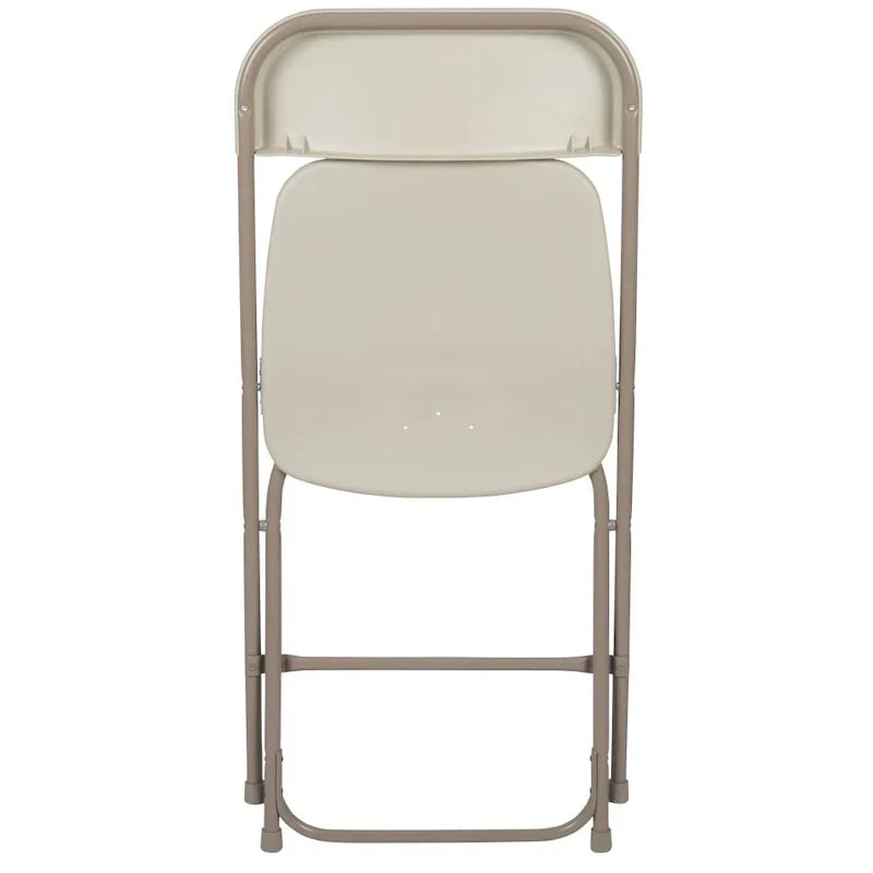 Chaise pliante en plastique – Lot de 10 – Capacité de poids de 295 kg – Chaise d'événement