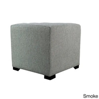 MJL Furniture Text2 Olivia ottoman carré capitonné 4 boutons