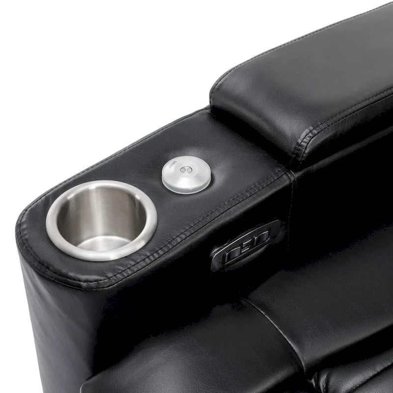 Fauteuil releveur électrique multifonction pivotant 270 pour home cinéma
