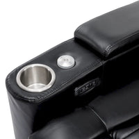 Fauteuil inclinable motorisé de cinéma maison multifonctionnel pivotant à 270°