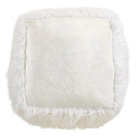 Snug Haven pouf en fausse fourrure