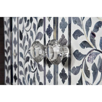 Steve Silver Firoz armoire d'appoint avec incrustation d'os
