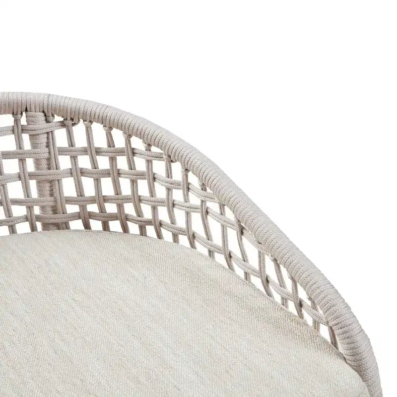 Madison Park Carmel Tabouret de comptoir tressé 25