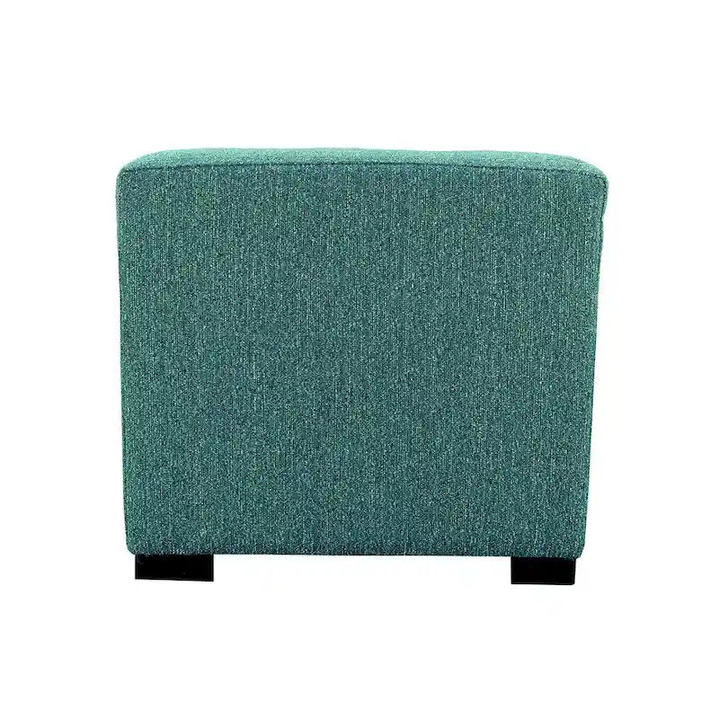 MJL Furniture Text2 Olivia ottoman carré capitonné 4 boutons
