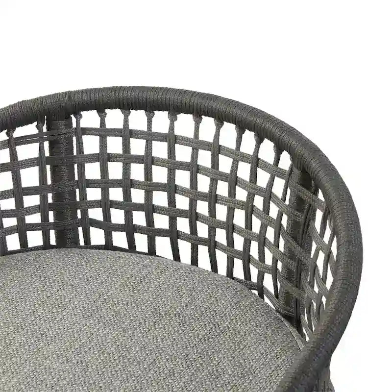 Madison Park Carmel Tabouret de comptoir tressé 25