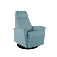 Fjords Urban Fauteuil inclinable balançoire en cuir