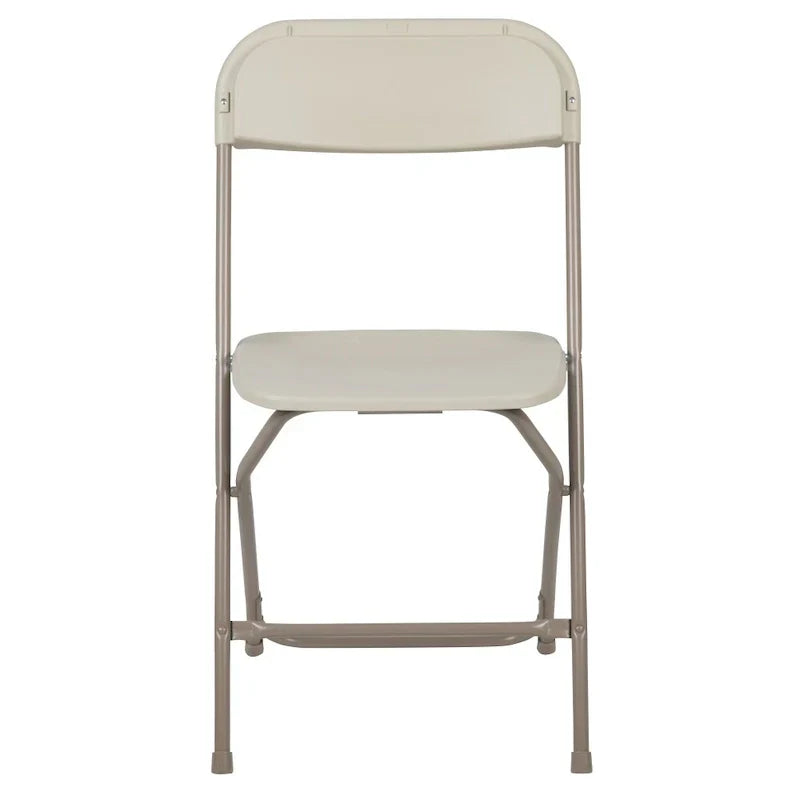 Chaise pliante en plastique – Lot de 10 – Capacité de poids de 295 kg – Chaise d'événement