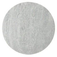 SAFAVIEH Couture Ghicu table d'appoint ronde haute en marbre - 22 po L x 21 po P x 24 po H - 21Lx21Px24H