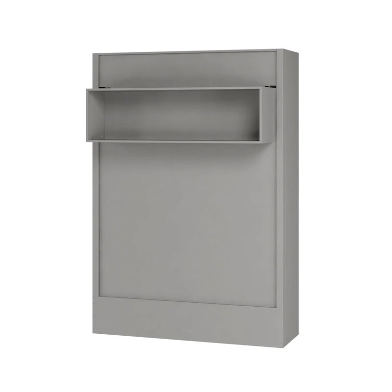 Oakland Living Easy Lift Lit escamotable contemporain Queen brésilien avec étagère