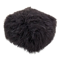 Snug Haven pouf en fausse fourrure