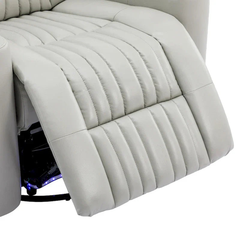 Fauteuil releveur électrique multifonction pivotant 270 pour home cinéma