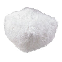Snug Haven pouf en fausse fourrure