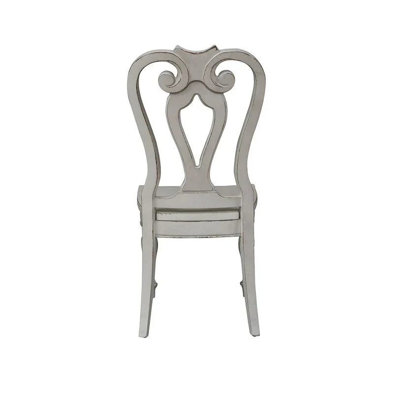 Magnolia Manor Chaise à dossier ajouré (lot de 2)