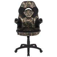 Fauteuil de bureau ergonomique pivotant réglable Flash Furniture X10 pour gamer avec accoudoirs relevables
