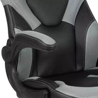 Fauteuil de bureau ergonomique pivotant réglable Flash Furniture X10 pour gamer avec accoudoirs relevables