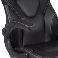Fauteuil de bureau ergonomique pivotant réglable Flash Furniture X10 pour gamer avec accoudoirs relevables