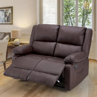 AECOJOY causeuse inclinable 2 places avec fonction chauffage et massage