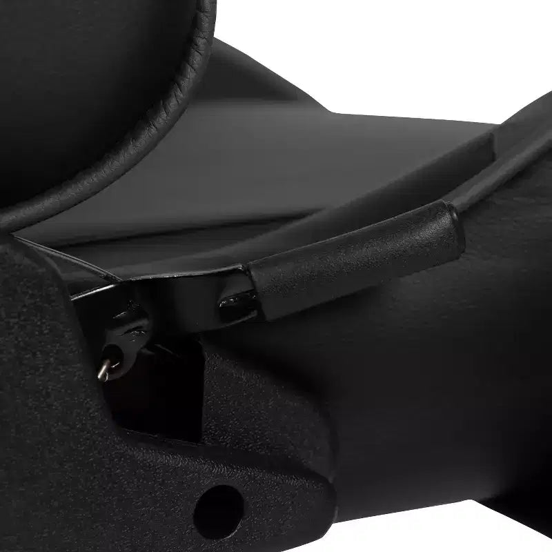 Chaise gaming ergonomique de course Emma and Oliver avec dossier inclinable, repose-pieds, en LeatherSoft rouge