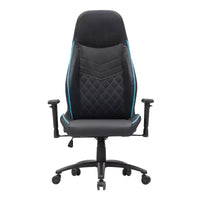 Chaise gaming 24/7 Shop At Home Ansar en similicuir à surpiqûres losange