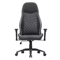 Chaise gaming 24/7 Shop At Home Ansar en similicuir à surpiqûres losange