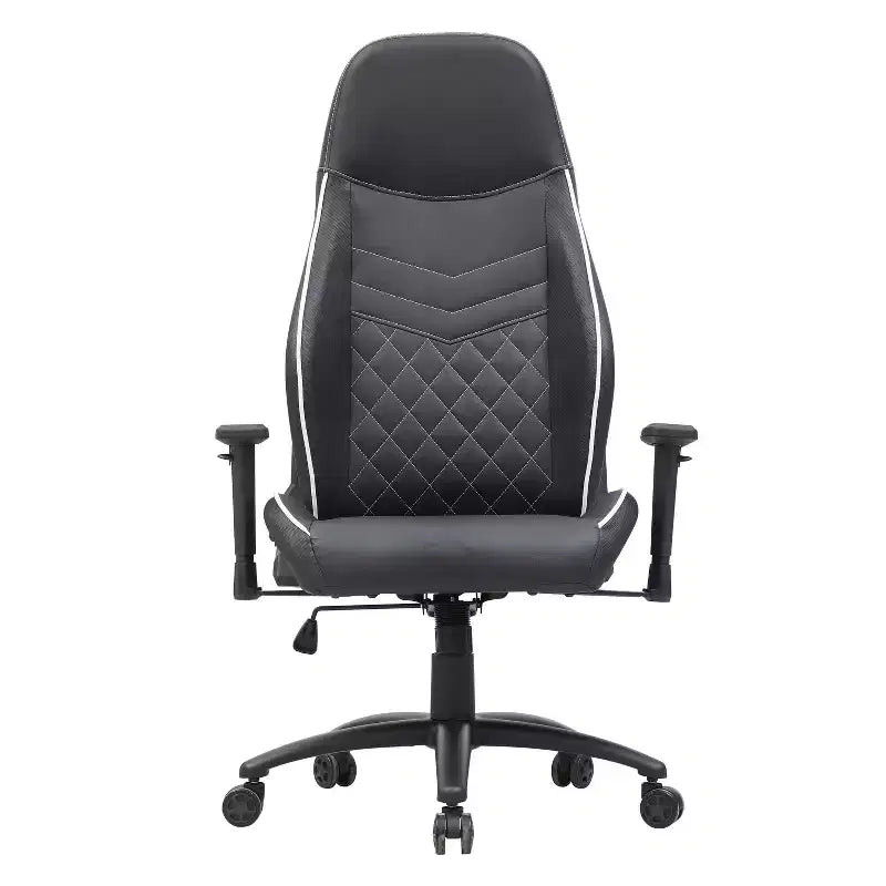Chaise gaming 24/7 Shop At Home Ansar en similicuir à surpiqûres losange
