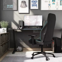 Chaise gaming 24/7 Shop At Home Ansar en similicuir à surpiqûres losange
