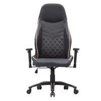 Chaise gaming 24/7 Shop At Home Ansar en similicuir à surpiqûres losange