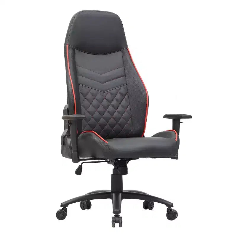 Chaise gaming 24/7 Shop At Home Ansar en similicuir à surpiqûres losange