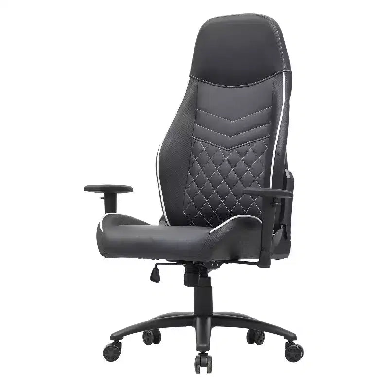 Chaise gaming 24/7 Shop At Home Ansar en similicuir à surpiqûres losange
