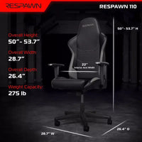 Chaise gaming ergonomique RESPAWN 110