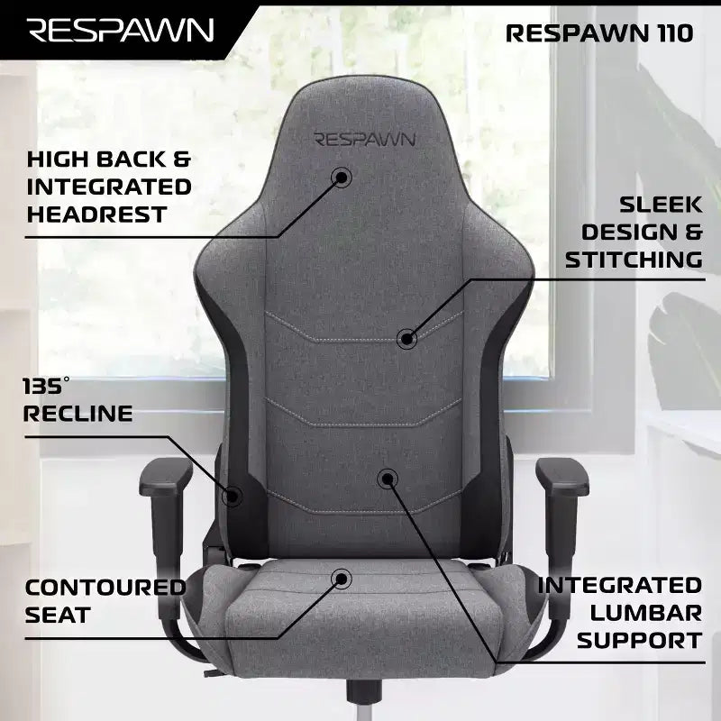 Chaise gaming ergonomique RESPAWN 110