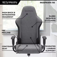 Chaise gaming ergonomique RESPAWN 110