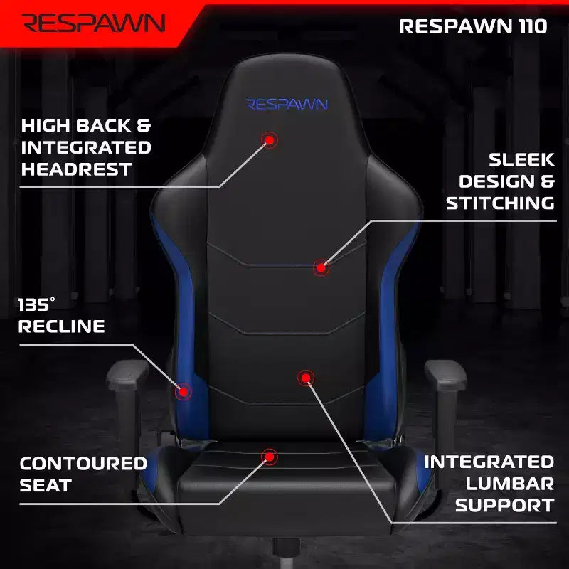 Chaise gaming ergonomique RESPAWN 110