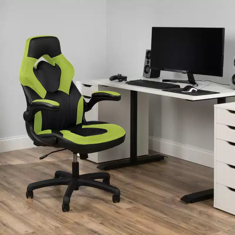 Chaise de jeu ergonomique RESPAWN 3085 avec accoudoirs relevables