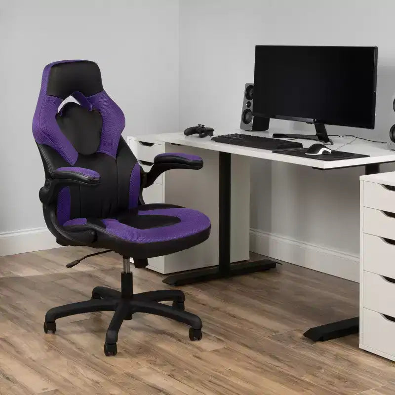 Chaise gaming ergonomique RESPAWN 3085 avec accoudoirs relevables