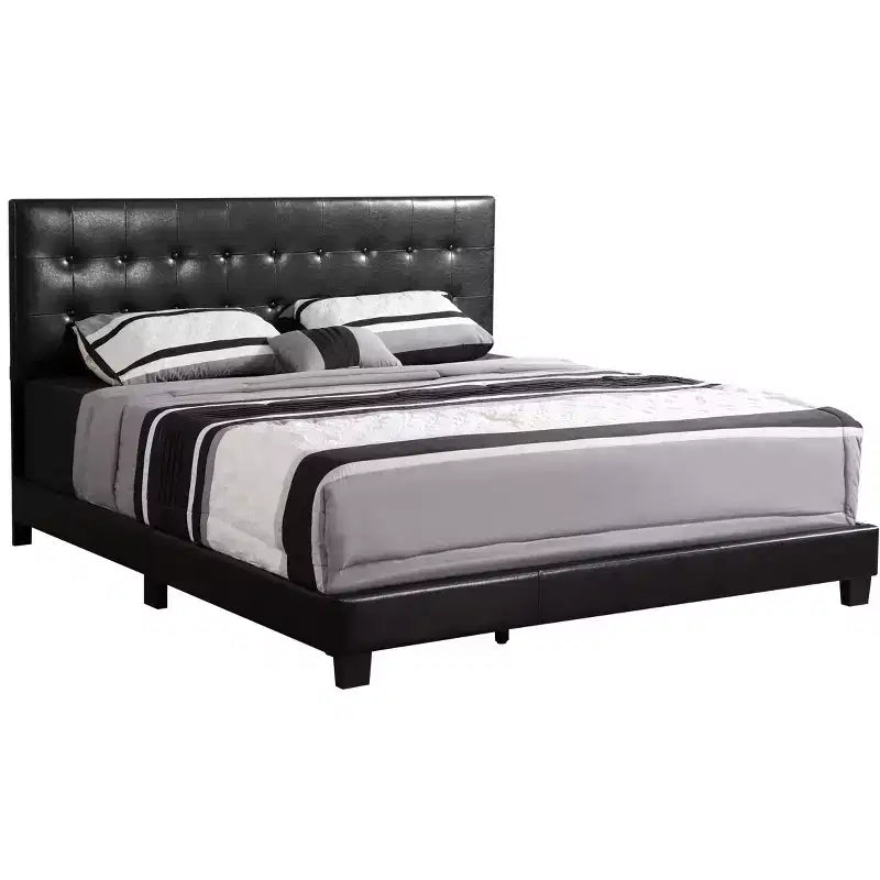 Passion Furniture Caldwell - Lit à panneaux taille Queen