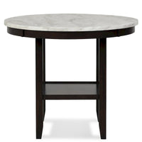 New Classic Furniture Reginald Ensemble de comptoir rond 5 pièces