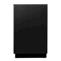 Meuble TV multimédia à cheminée électrique changeant de couleur SEI Furniture Delauro avec rangement