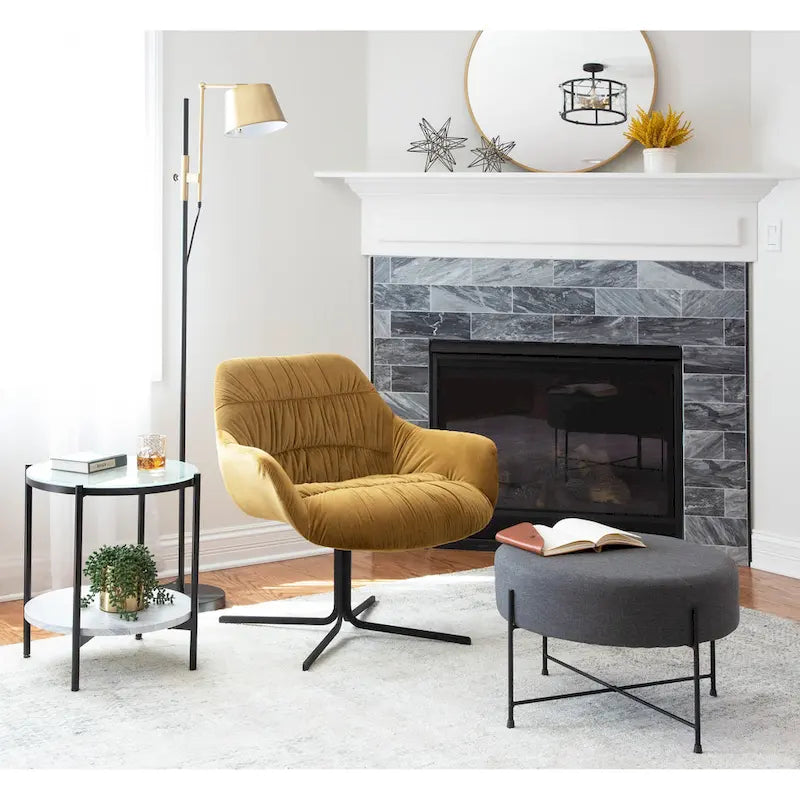 Fauteuil inclinable pivotant Carson Carrington Wayne