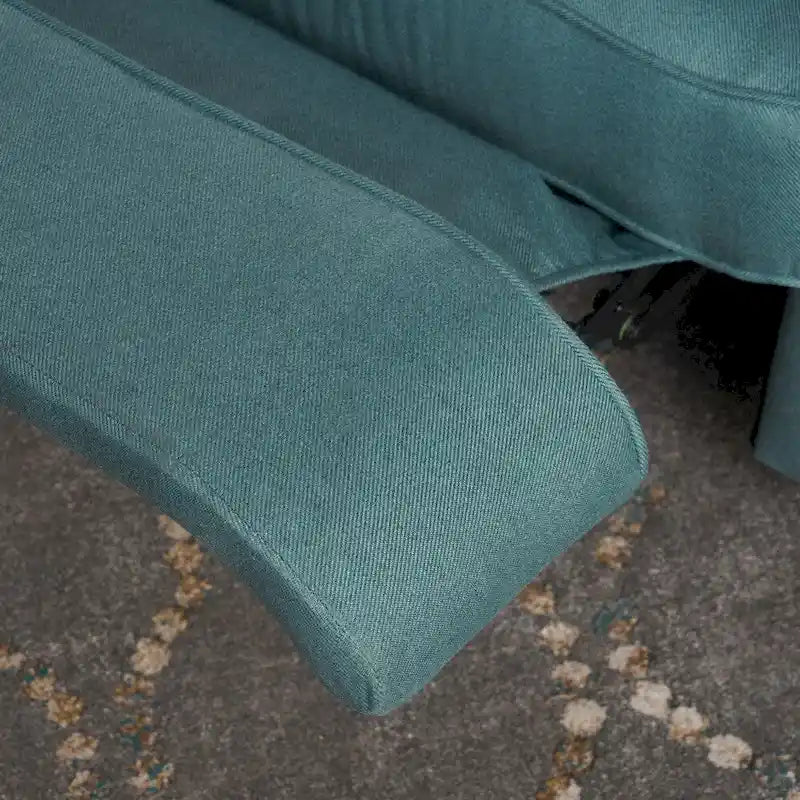 Fauteuil Inclinable Électrique Capitonné en Tissu Salomo par Christopher Knight Home