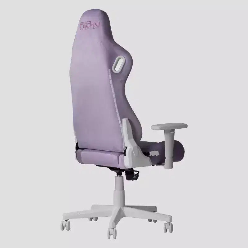 Chaise gaming en velours à mousse à mémoire de forme - Techni Sport