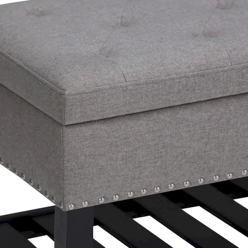 WYNDENHALL Riley banc ottoman rectangulaire 43 pouces de large - 43 W x 17 D x 19 H