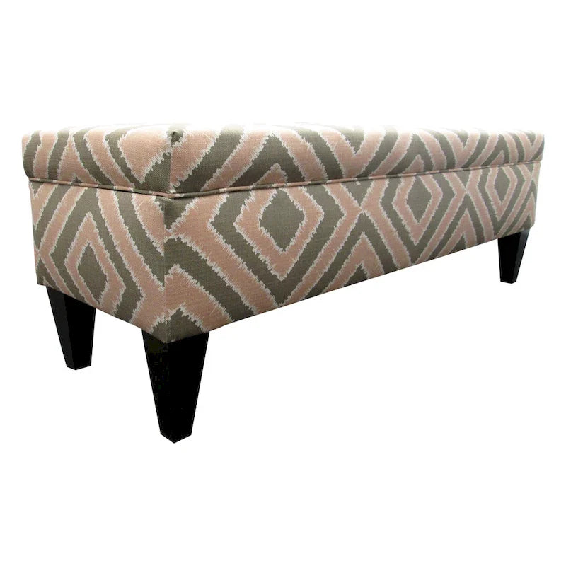 Brooke Nouvea banc-coffre design capitonné à 10 boutons