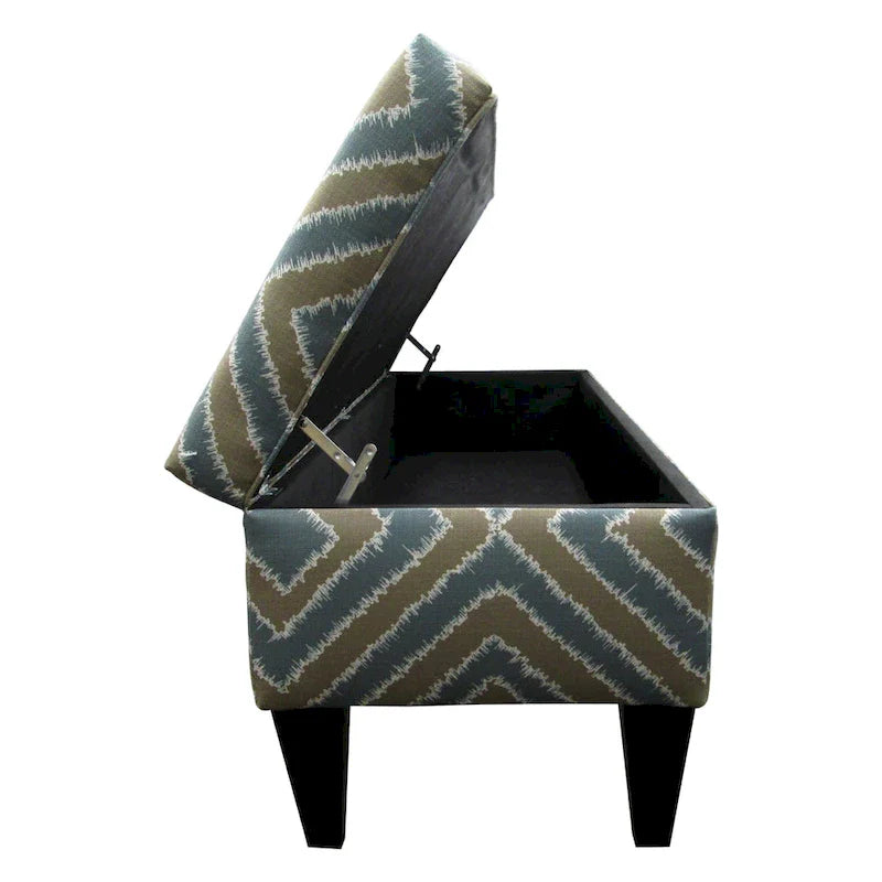 Brooke Nouvea banc-coffre design capitonné à 10 boutons