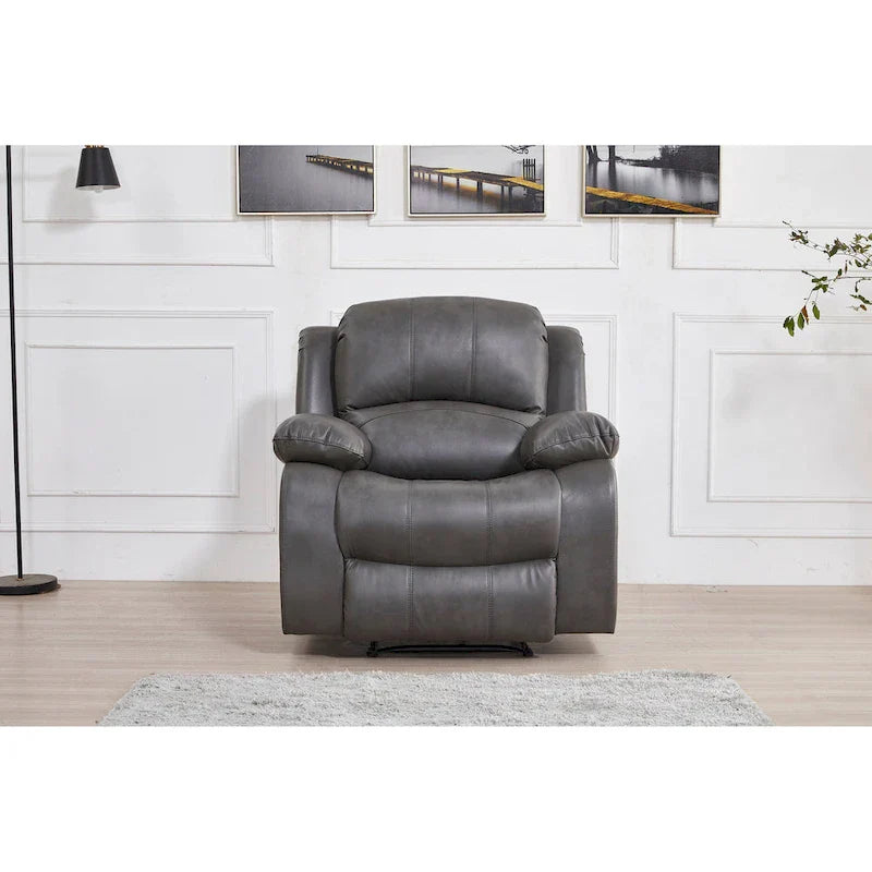 Fauteuil Inclinable Simple Électrique Betsy Furniture en Cuir Reconstitué 8018