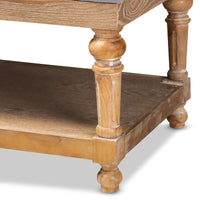The Gray Barn Windy Ridge banc de rangement moderne et rustique