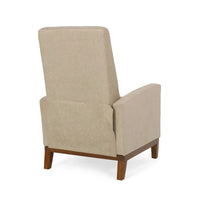 Fauteuil Inclinable à Dossier Poussé Rembourré Kalstrom par Christopher Knight Home